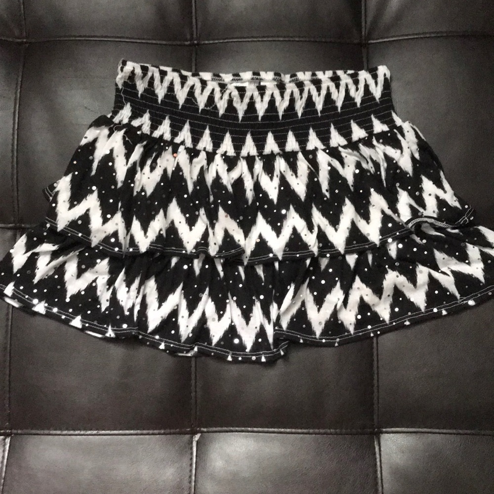 Justice skirt with built in shorts